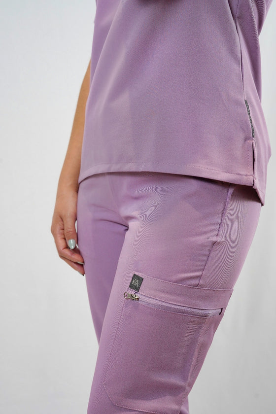 Tory Scrub Pants in Purple