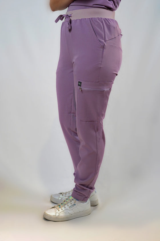 Tory Scrub Pants in Purple