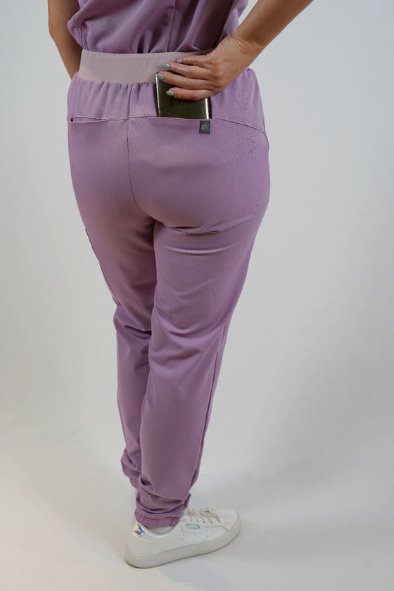 Tory Scrub Pants in Purple