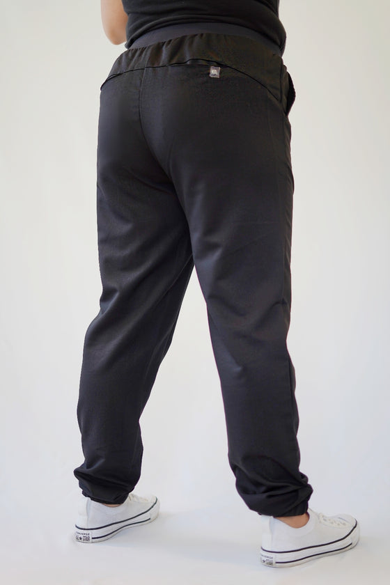 Tory Scrub Pants in Black