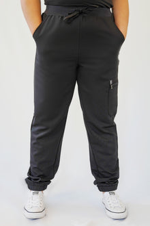  Tory Scrub Pants in Black