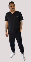 Men's V-Neck In Midnight Blue