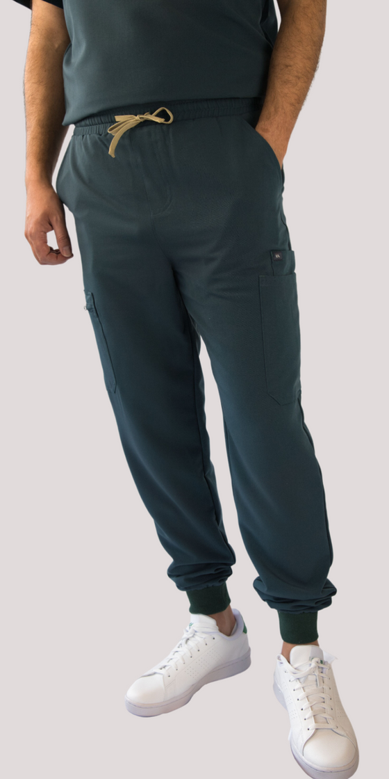 Mens Joggers in Green