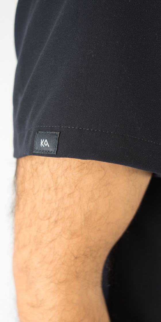 Men's V-Neck In Midnight Blue