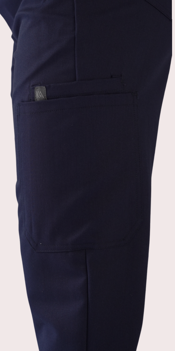 Attikus Scrub Pants Navy Blue