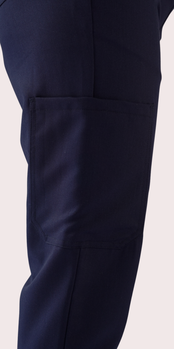 Attikus Scrub Pants Navy Blue